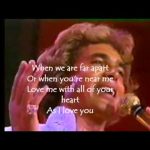 Download : Love Me With All Of Your Heart - Engelbert Humperdinck Mp3/Lyrics