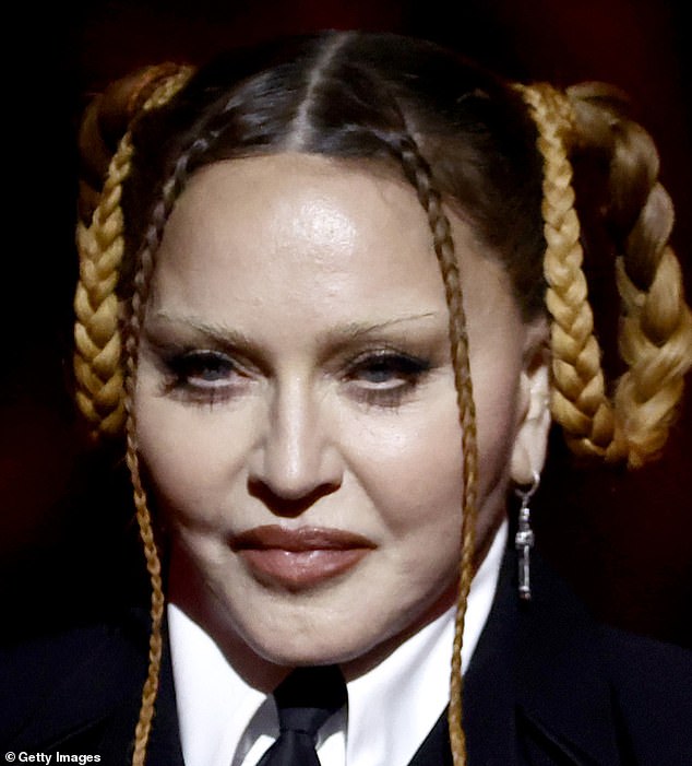 Singer Madonna admits to plastic surgery after her unrecognizable appearance at Grammys