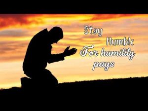 Daily Devotion: Humility Pays